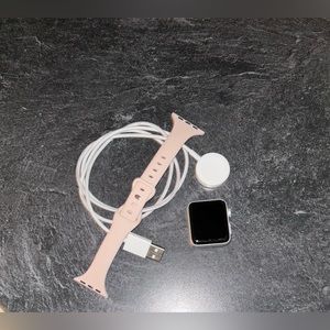 Apple Watch Series 3- with band and charger